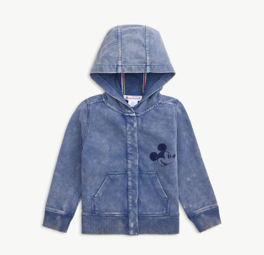 Navy Cotton Hoodie MM