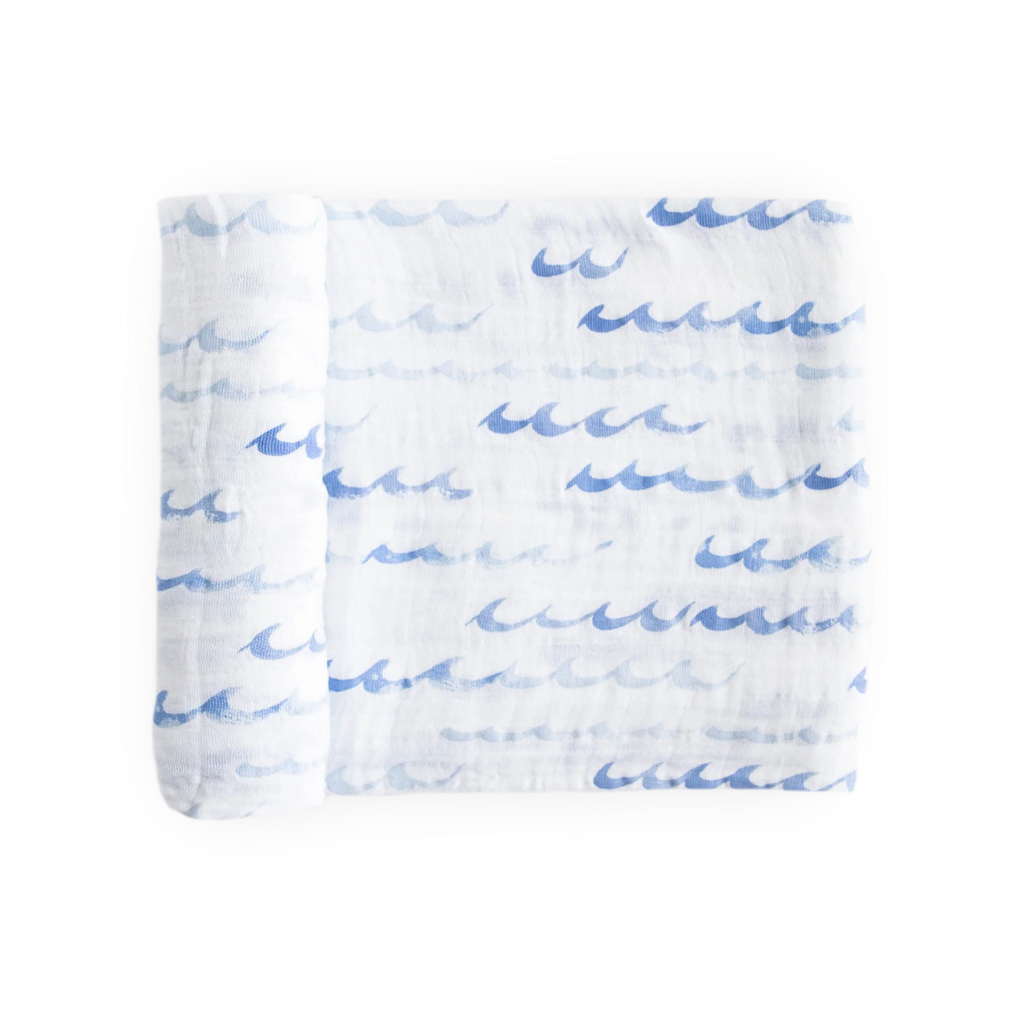 Cotton Muslin Swaddle High Tide