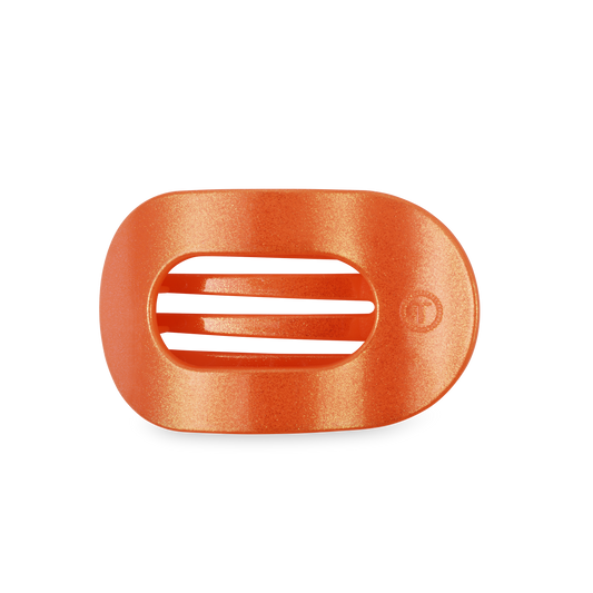 TELETIES - Flat Round Hair Clip | Medium | Showbiz