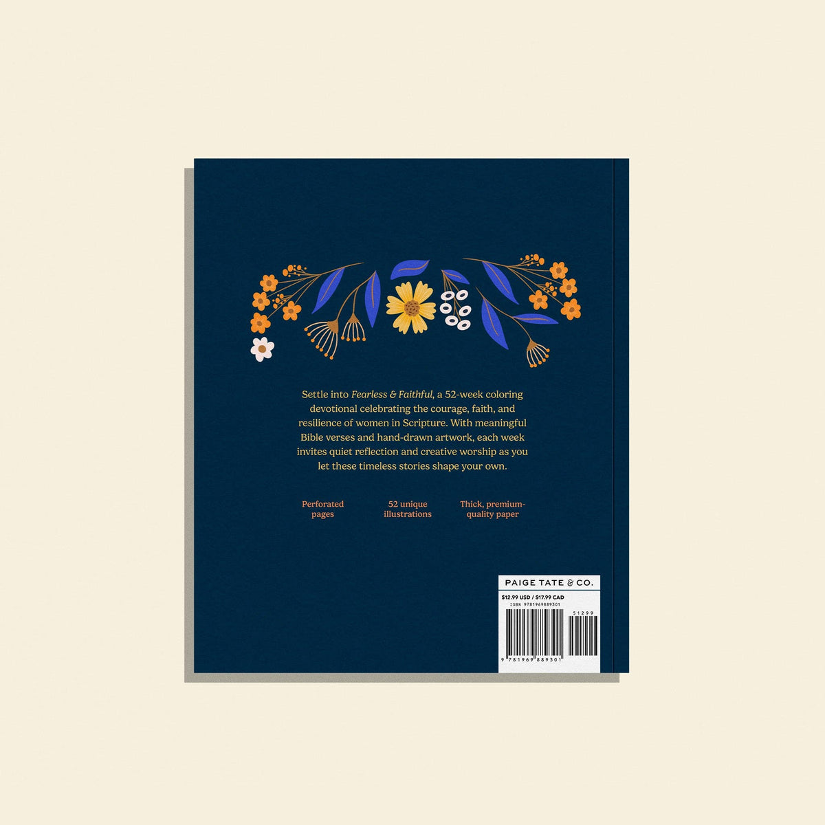 Paige Tate & Co. - Fearless & Faithful: A Christian Coloring Book for Women