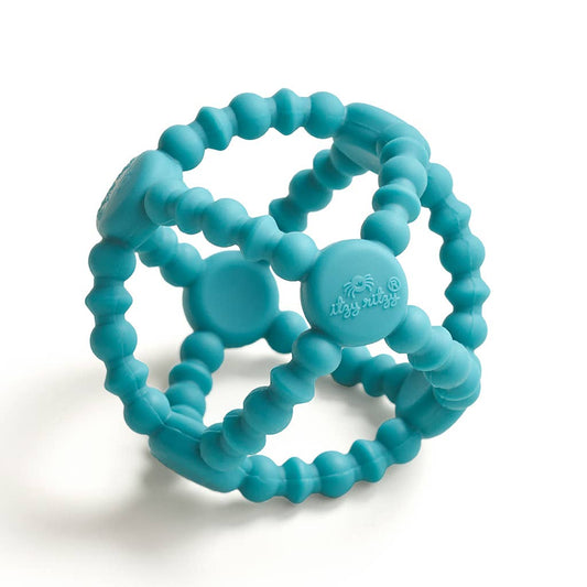 Itzy Ritzy - Bitzy Ball™ Teether Teal