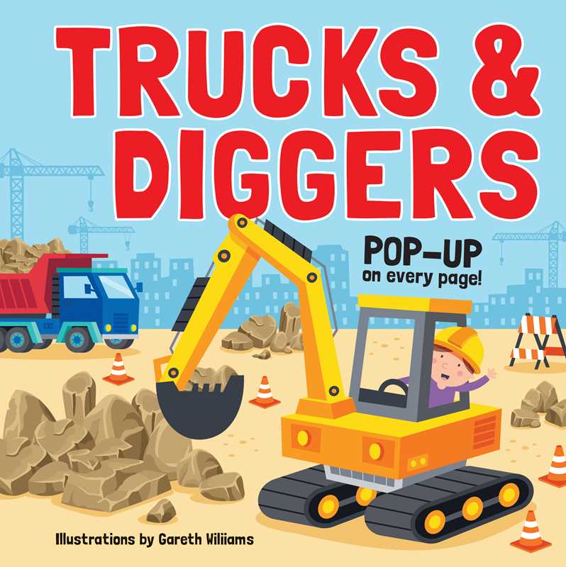 Simon & Schuster - Trucks & Diggers: Pop-Up Book by
