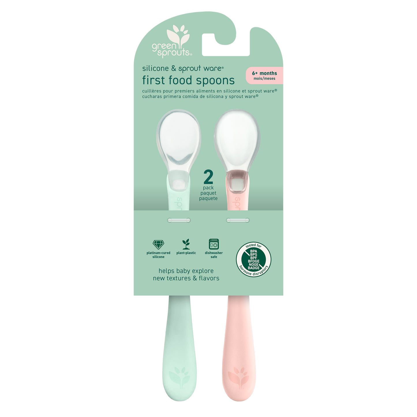 Silicone & Sprout Ware First Food Spoons