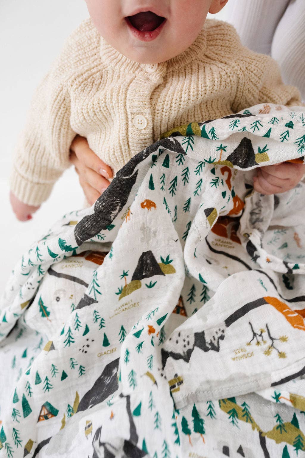 Clementine Kids - National Parks Swaddle (Mini Pattern)
