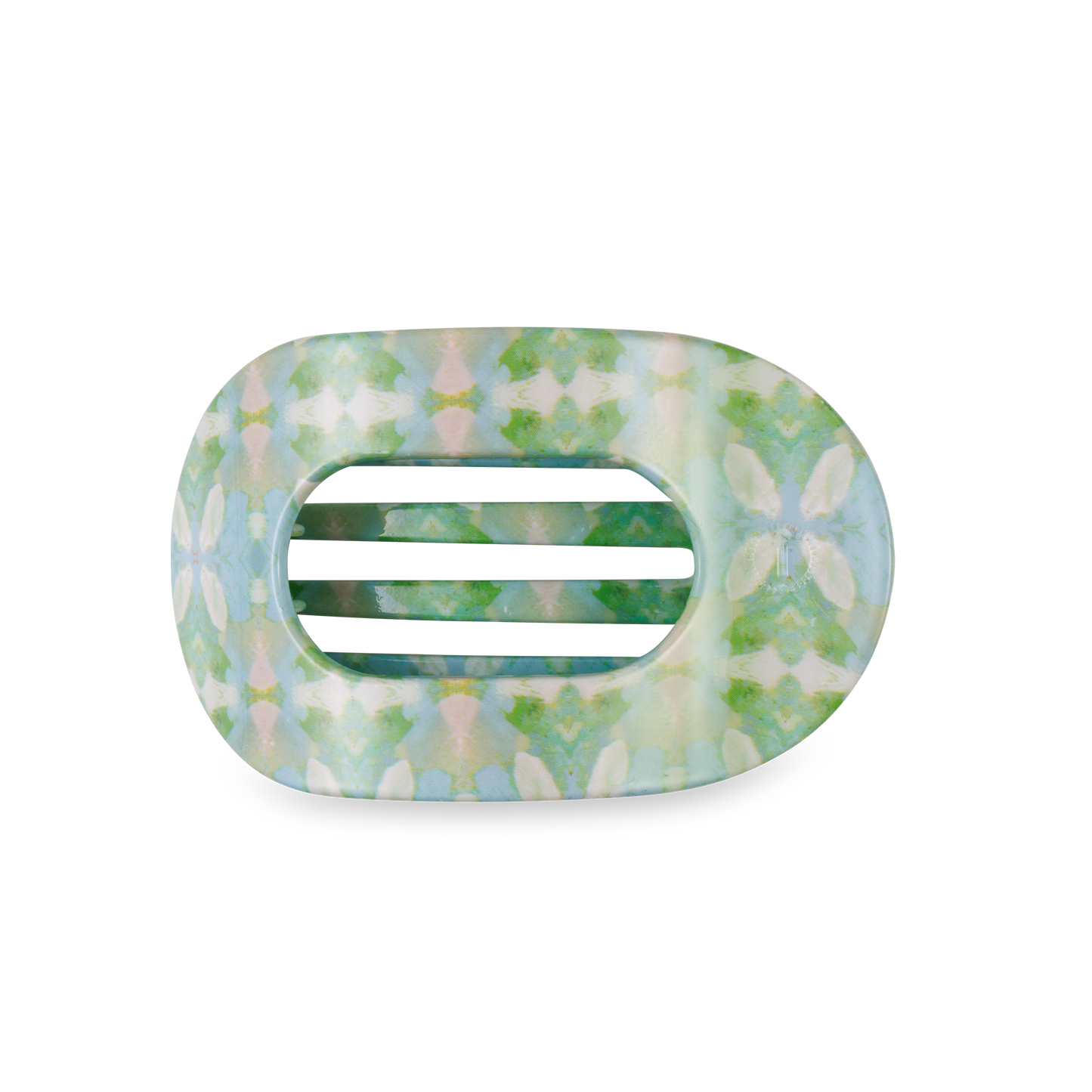 TELETIES - Elephant Falls | Medium | Flat Round Hair Clip