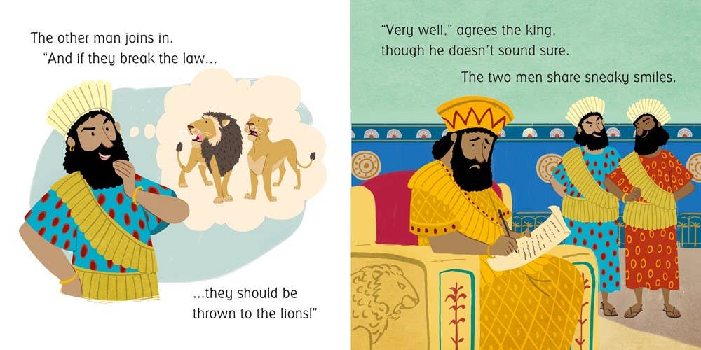 HarperCollins - Daniel In The Lions' Den board book: Usborne