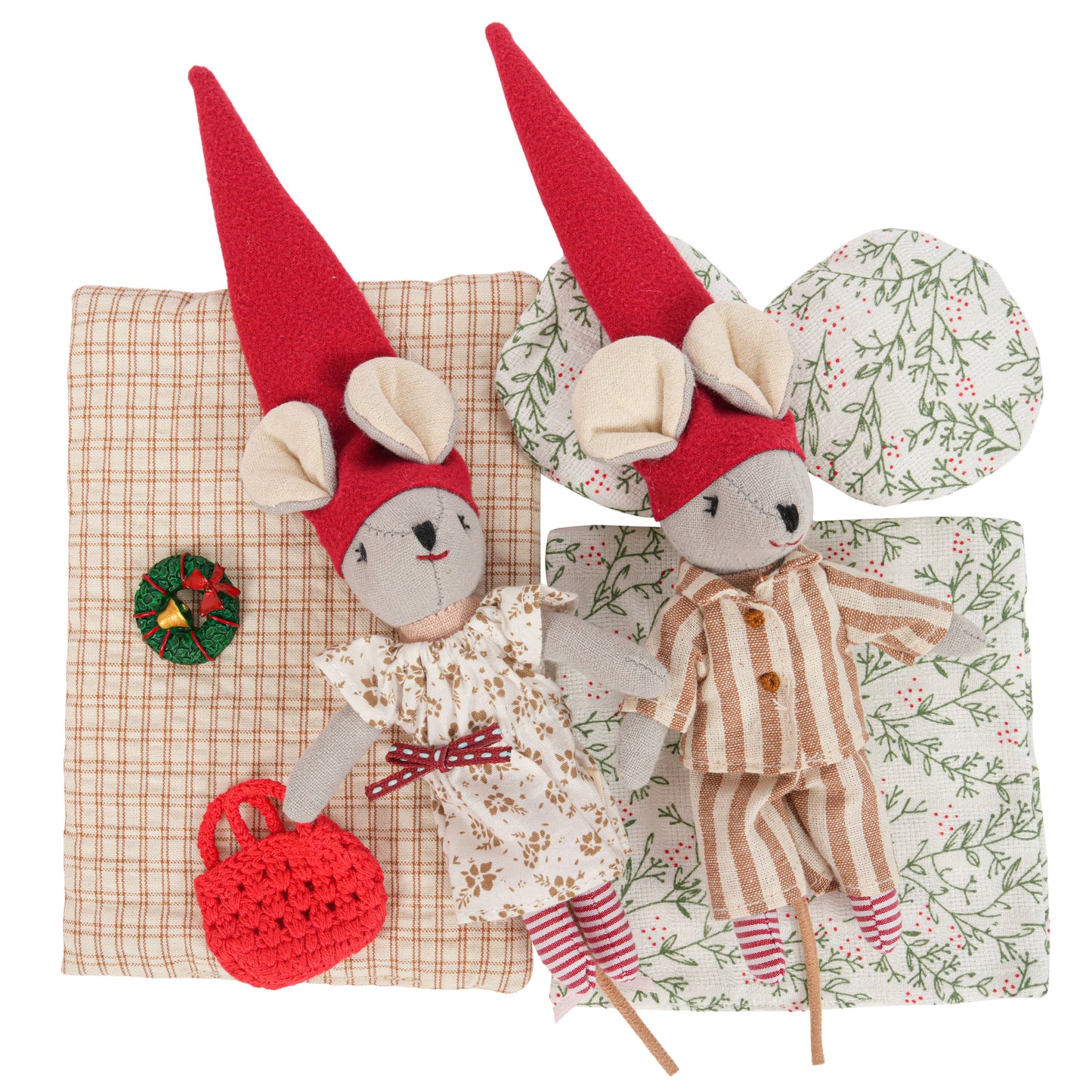 LEVLOVS - Christmas Mice Sleepy & Dreamy in a Box