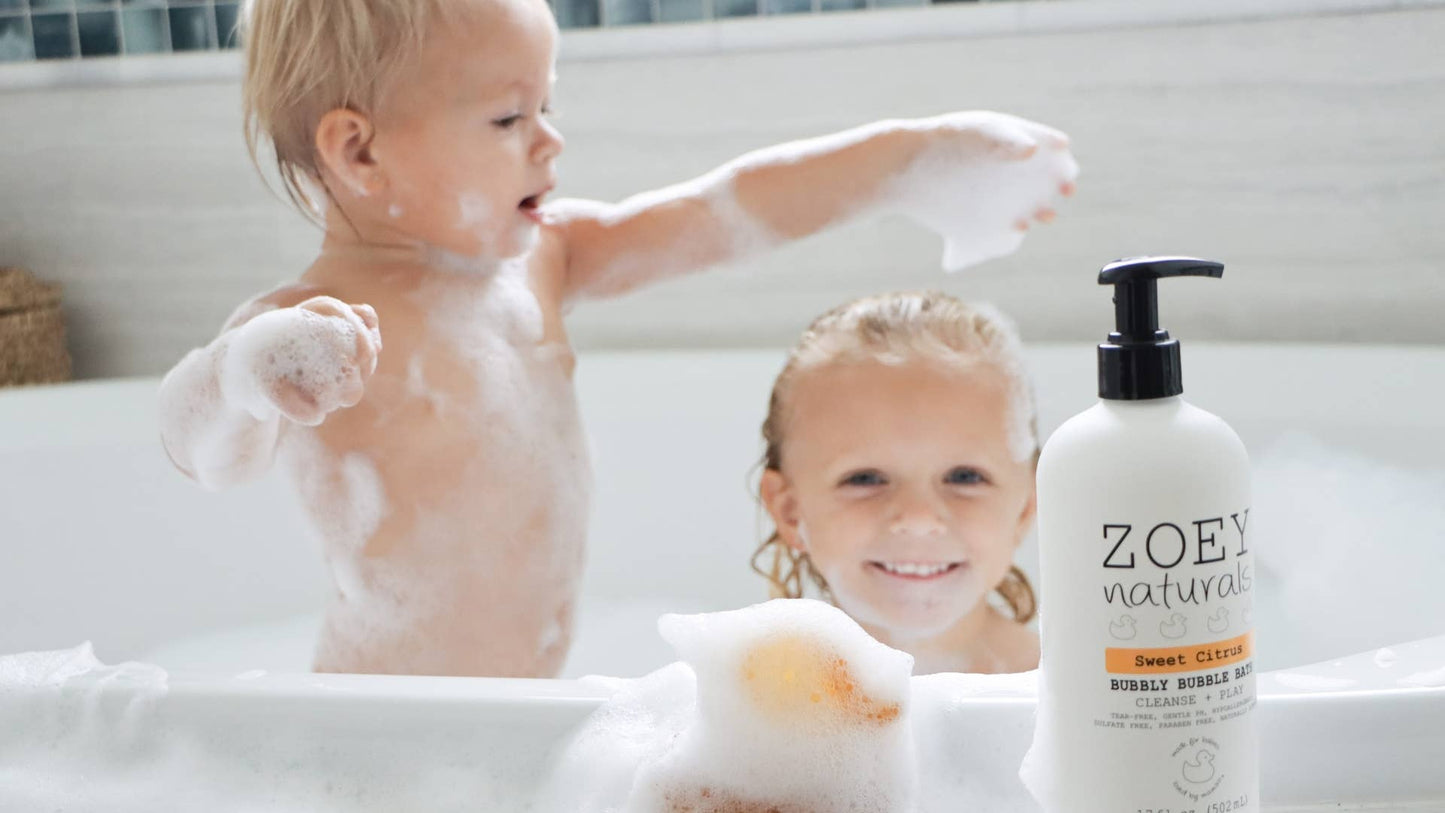 Zoey Naturals - Sweet Citrus Bubbly Bubble Bath - 17oz