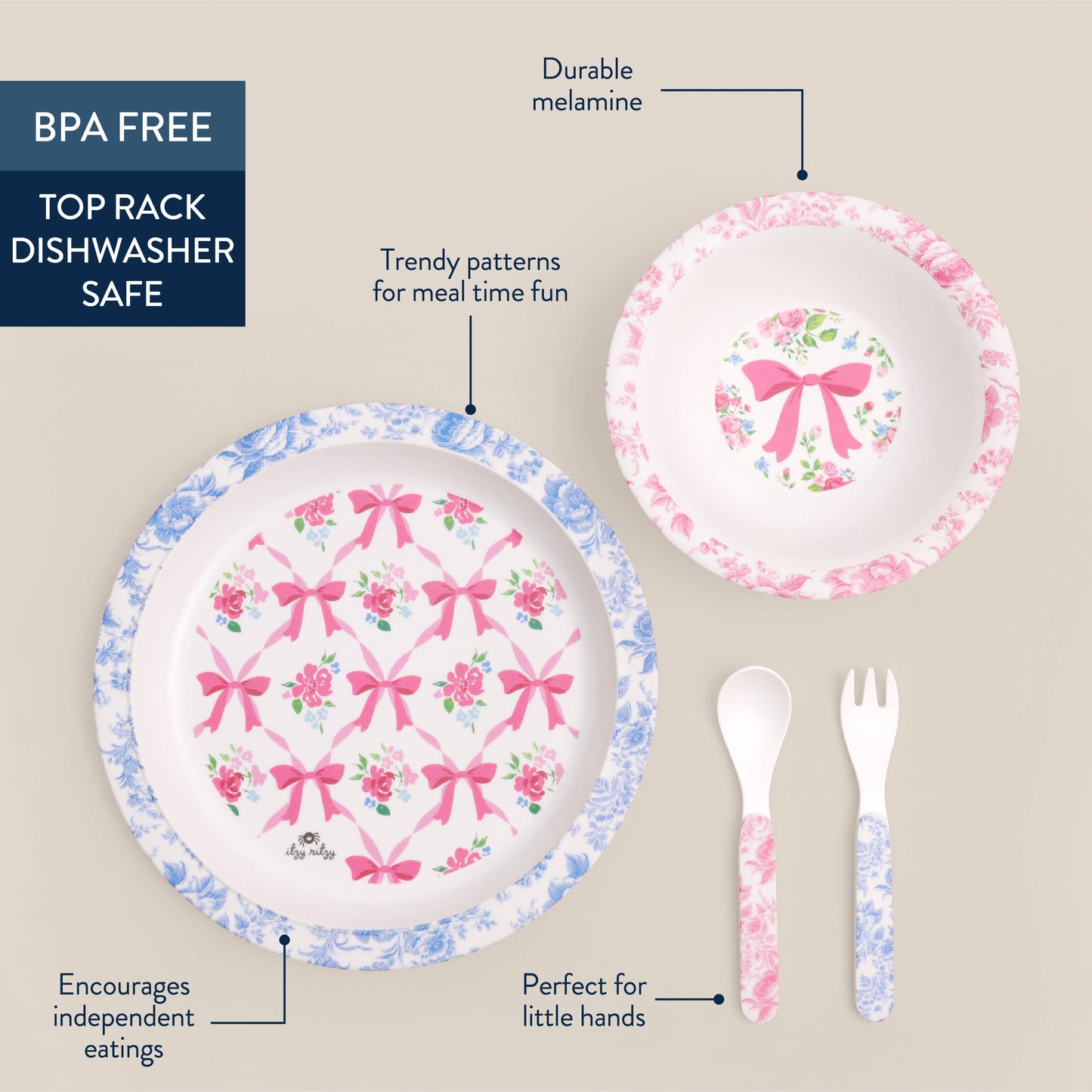 Itzy Ritzy - Itzy Bistro™ Dinnerware Set