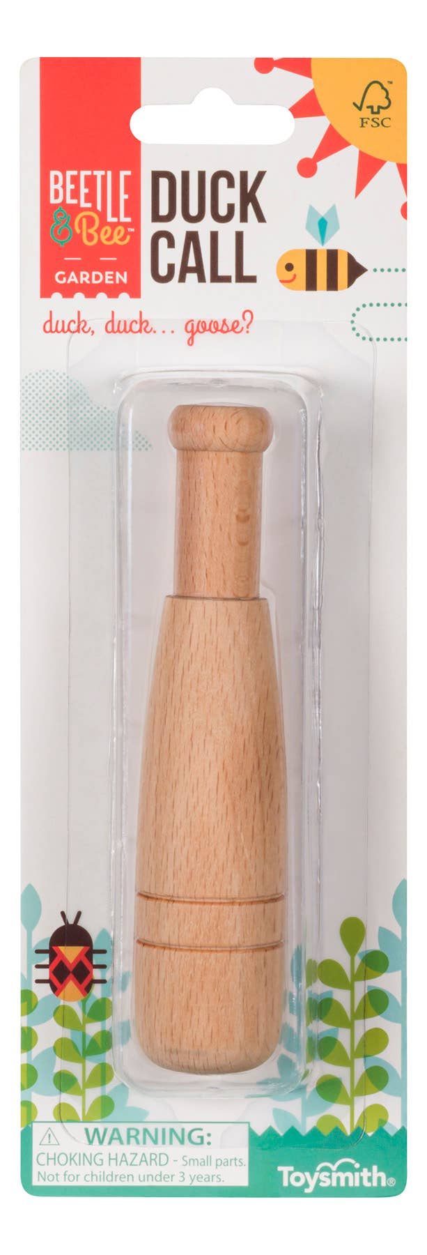 Toysmith - Beetle & Bee Garden Duck Call