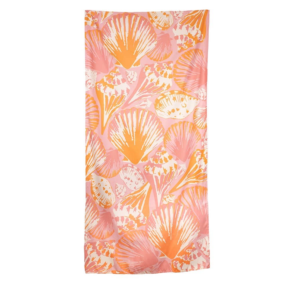 The Royal Standard - Sanibel Beach Towel   Pink/Apricot/Blossom   34x70