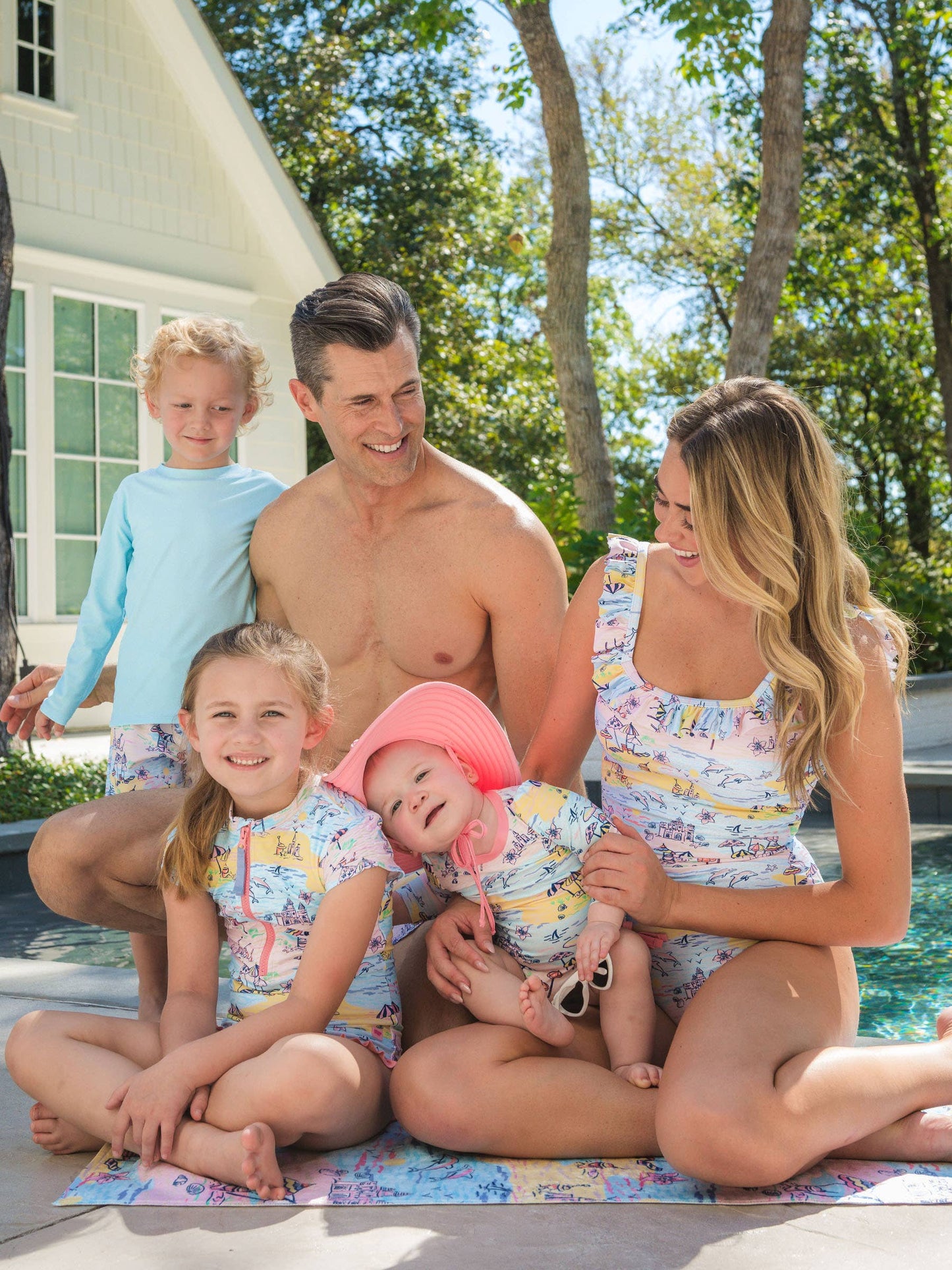 Beach Day Performance Hybrid Swim Trunks