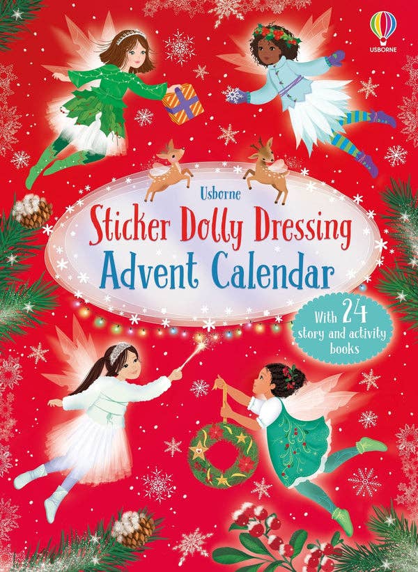 HarperCollins - Sticker Dolly Dressing Advent Calendar : Usborne