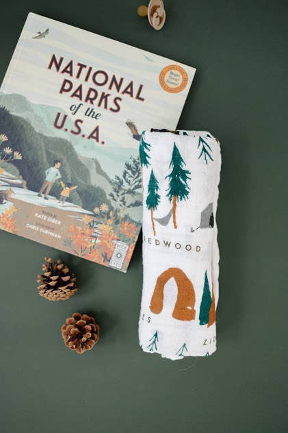 Clementine Kids - National Parks Swaddle