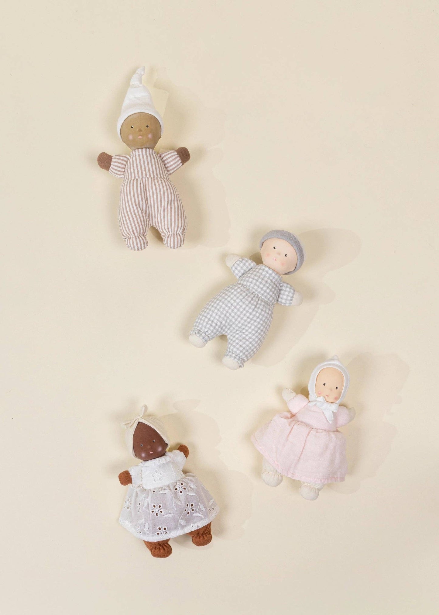 Coco Village - CocoMini - Teo - Natural Rubber Baby Play Doll