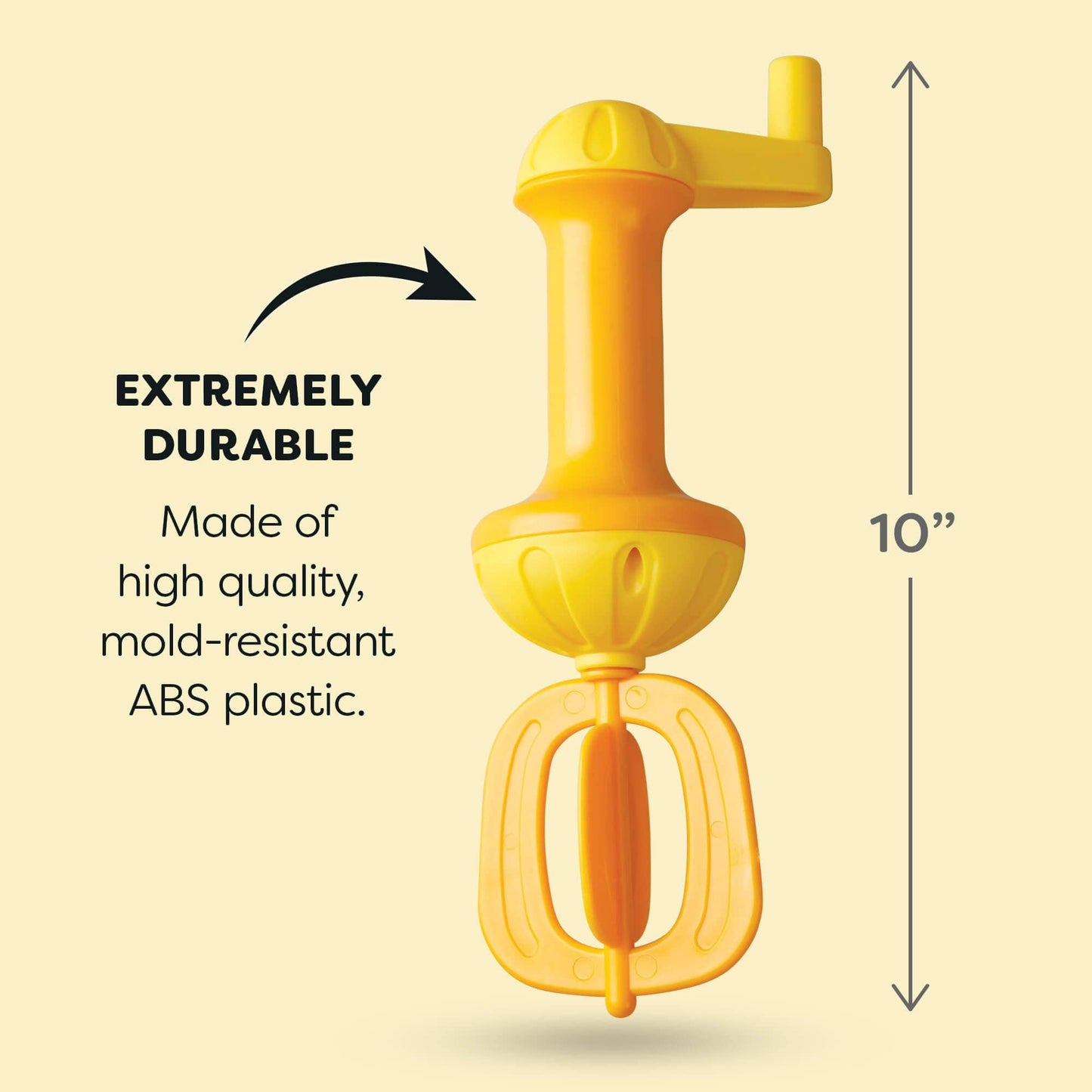 HABA USA - Bubble Bath Whisk in Yellow