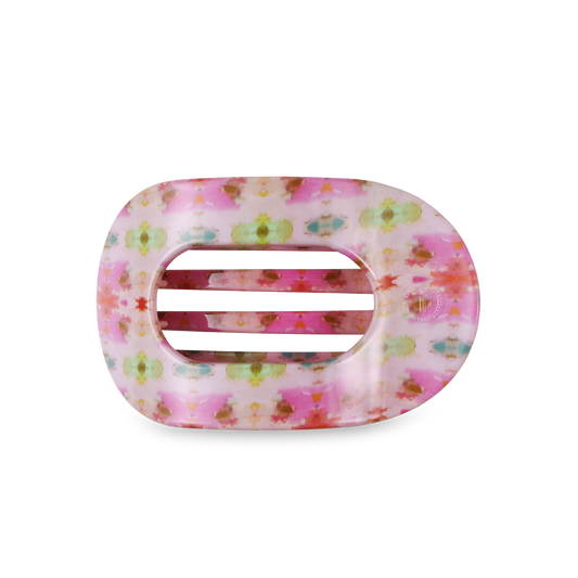 TELETIES - Giverny | Medium | Flat Round Hair Clip