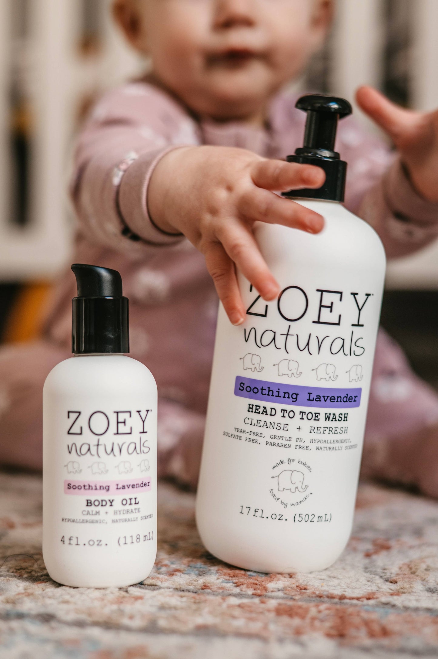 Soothing Lavender Head to Toe Wash - 17oz