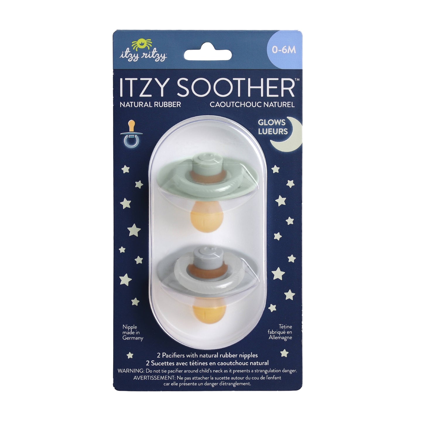 Itzy Ritzy -  Itzy Soother™ Natural Rubber Paci Sets