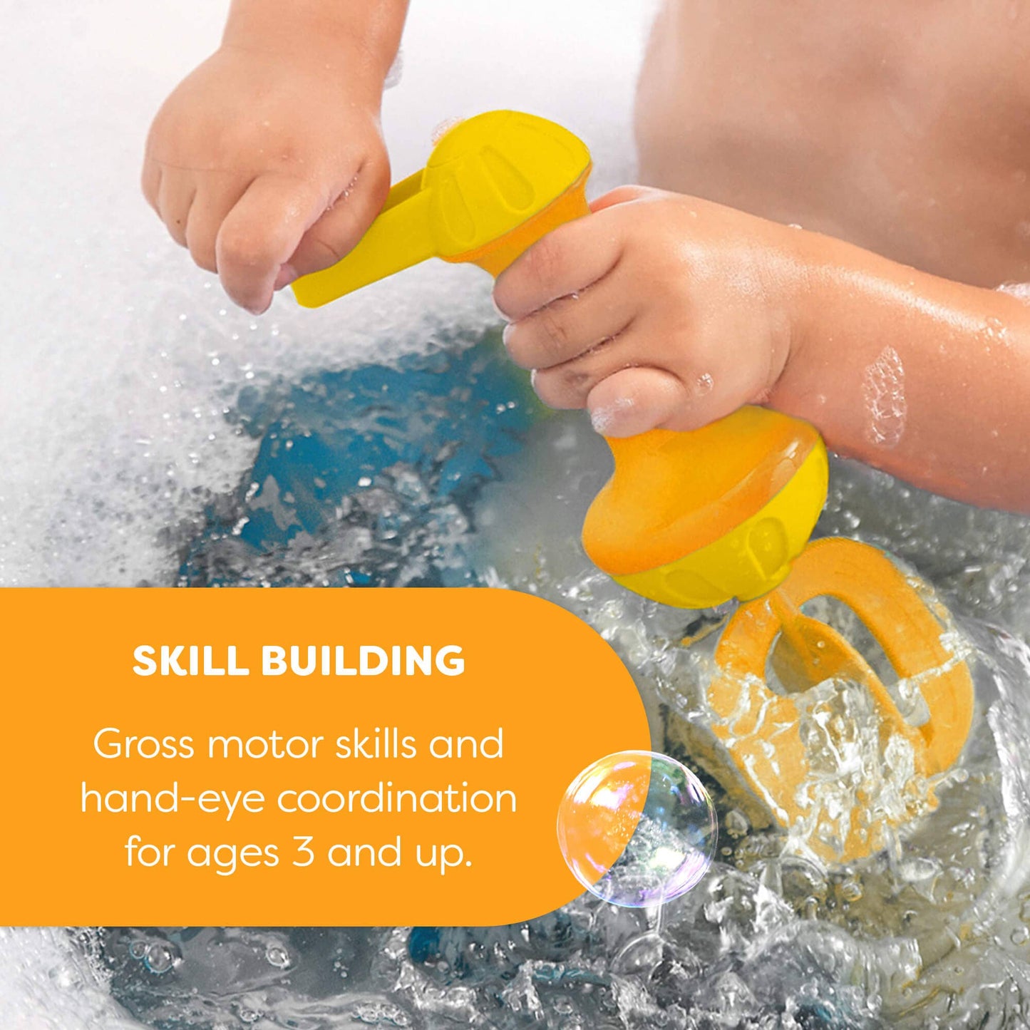 HABA USA - Bubble Bath Whisk in Yellow
