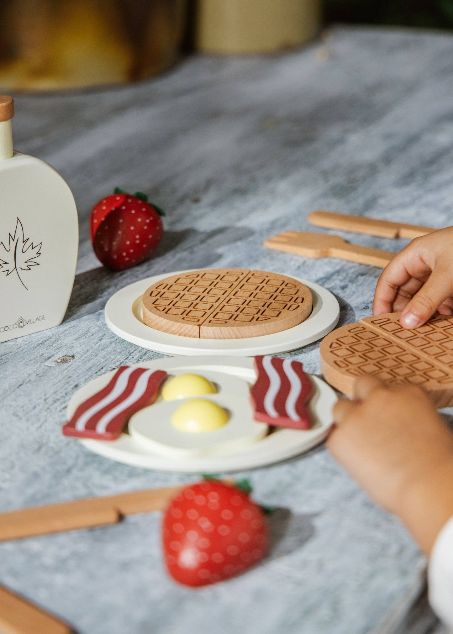 Coco Village - Wooden Brunch Playset