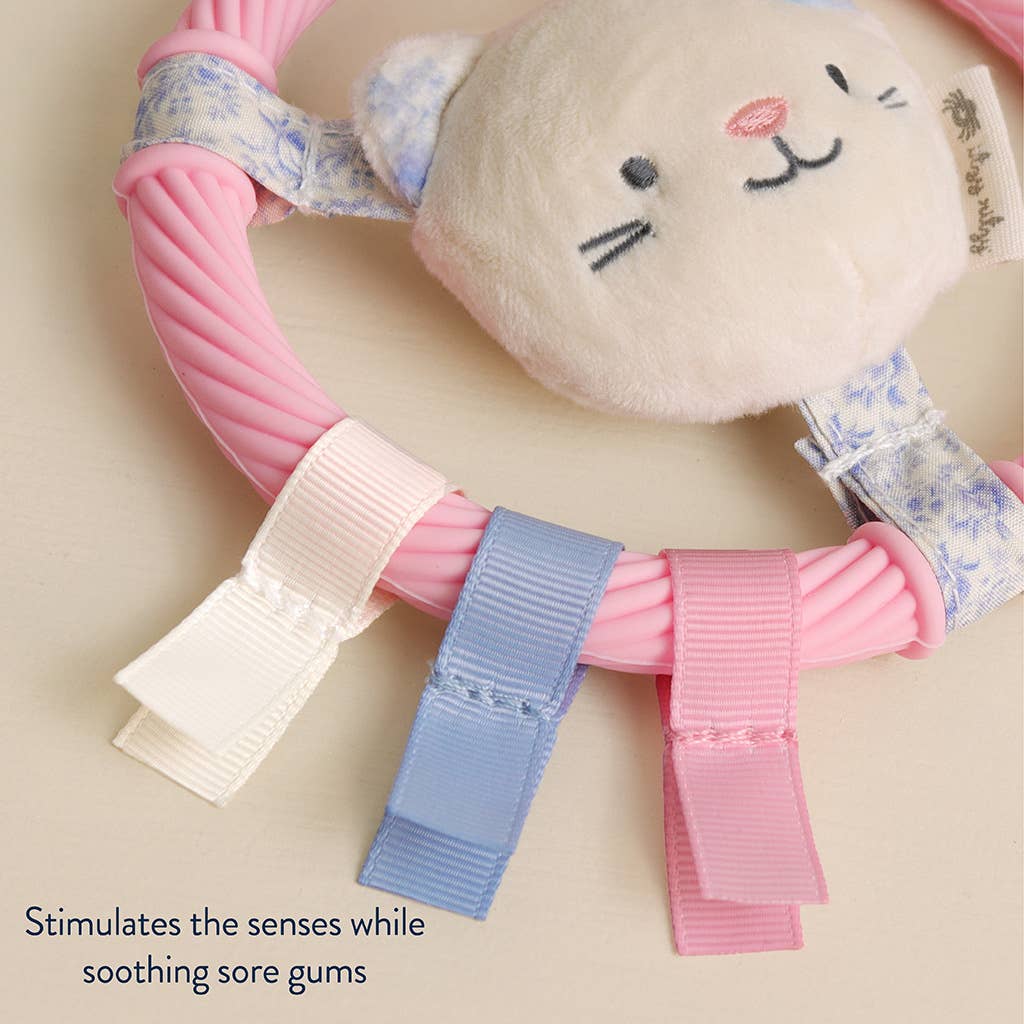 Itzy Ritzy -  Itzy Ring Pal™ - Teething Ring with Plush Character