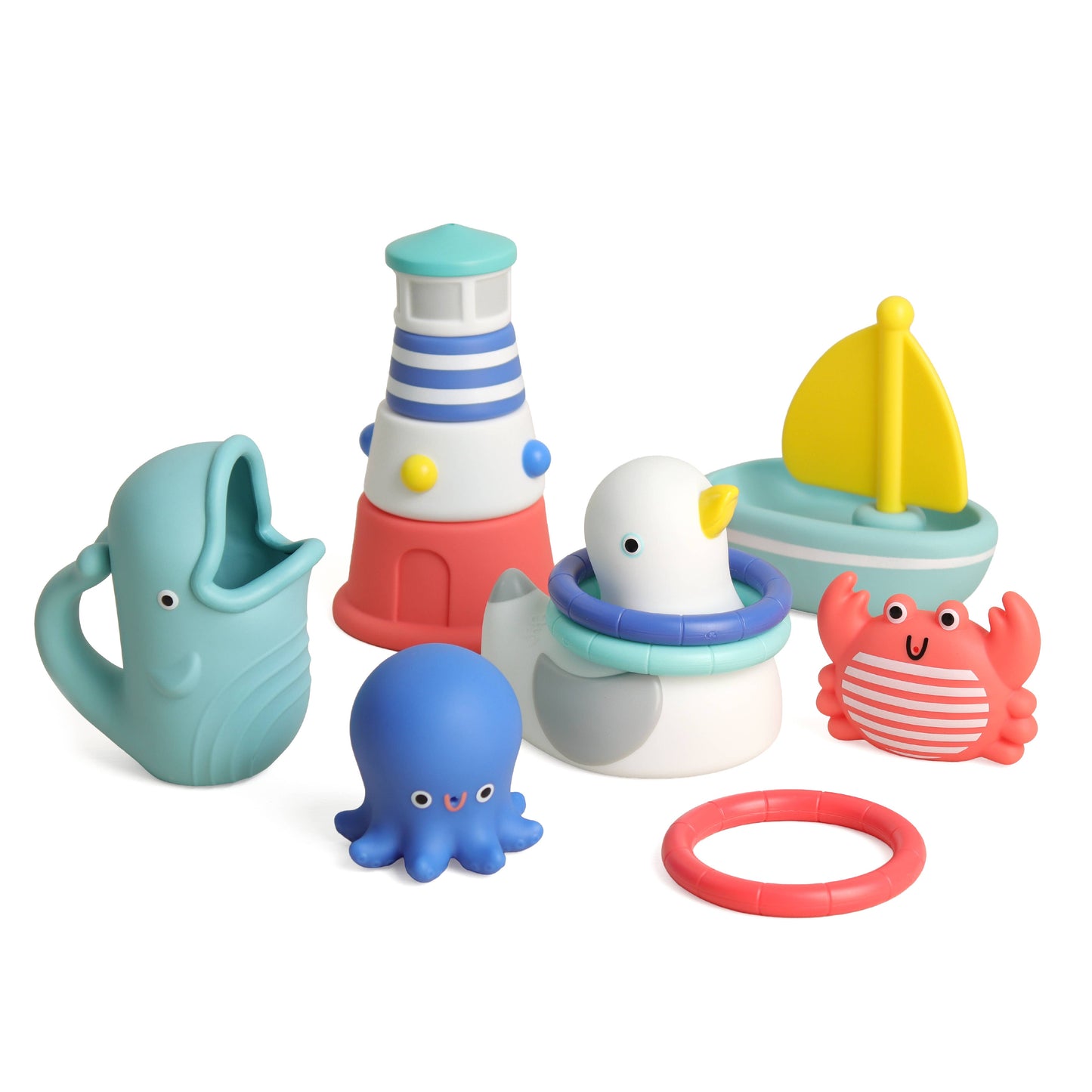 Itzy Ritzy -  Seaside Splash Gift Set™ Bath + Water Toy