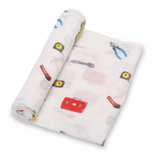 LollyBanks - Toolbox Baby Swaddle Blanket