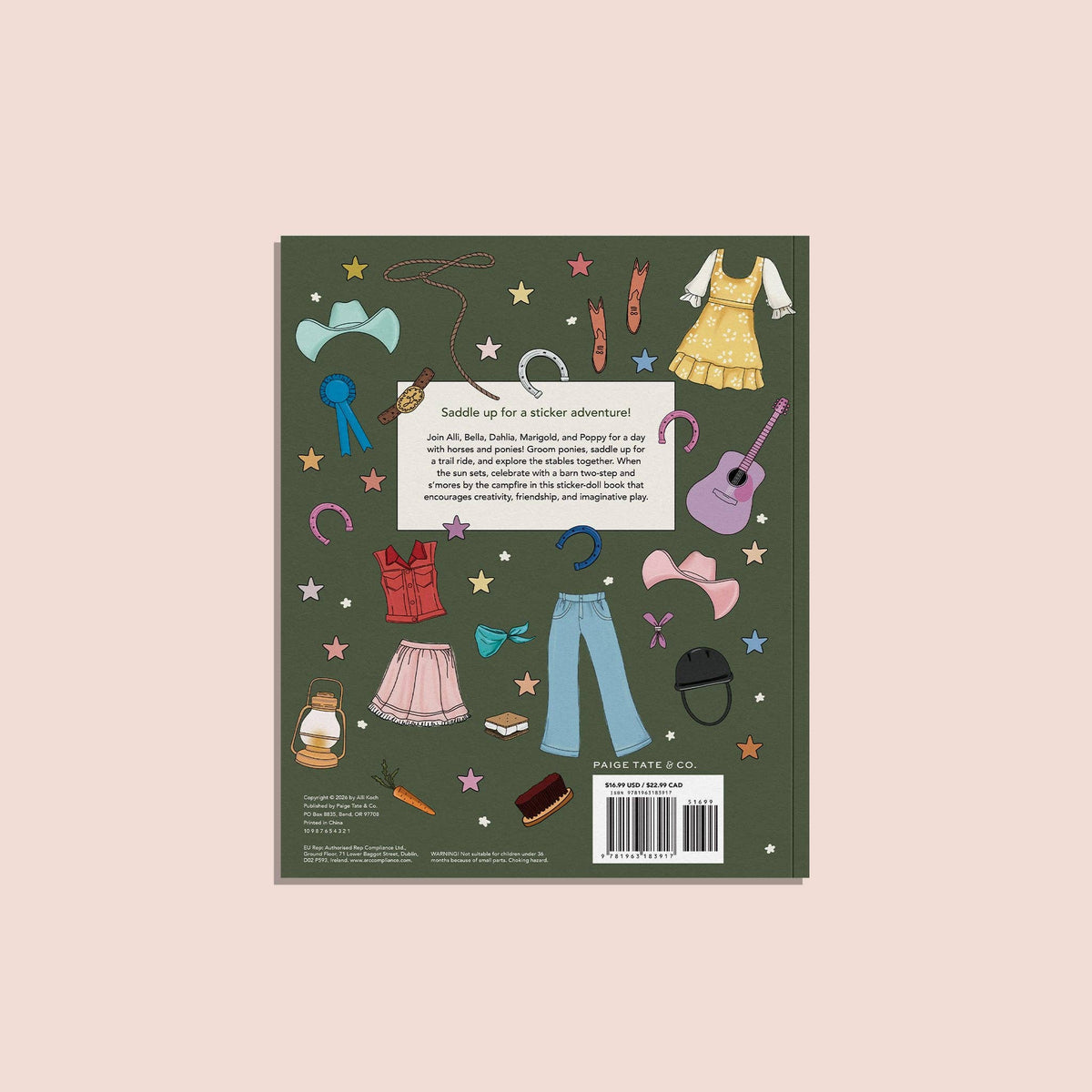 Paige Tate & Co. - My Fancy Sticker Storybook: Horses & Ponies