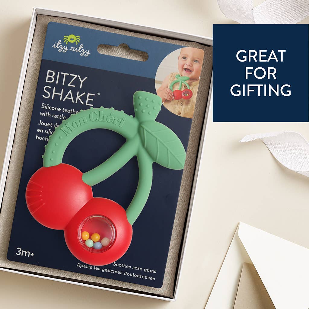 Itzy Ritzy - Bitzy Shake™ - Silicone Teether with Rattle