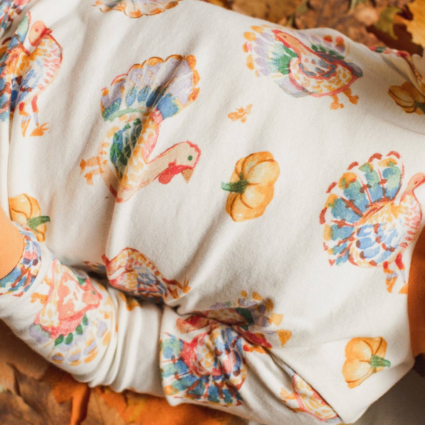Burt's Bees Baby - Turkey Day Organic Cotton Two-Piece Pajamas