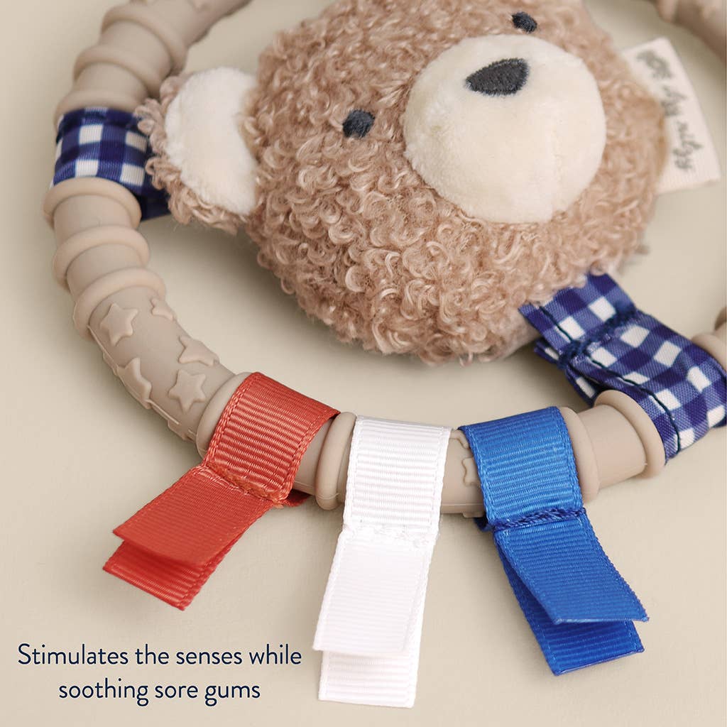 Itzy Ritzy -  Itzy Ring Pal™ - Teething Ring with Plush Character
