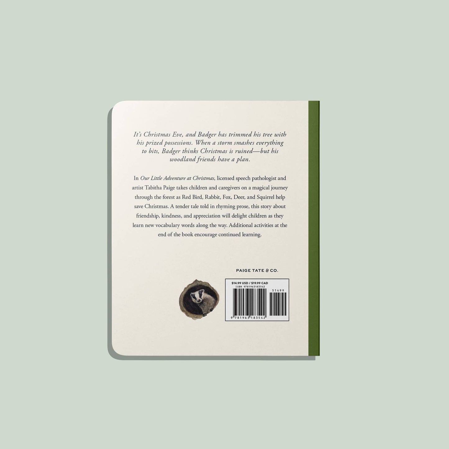 Paige Tate & Co. - Our Little Adventure at Christmas (Board Book)