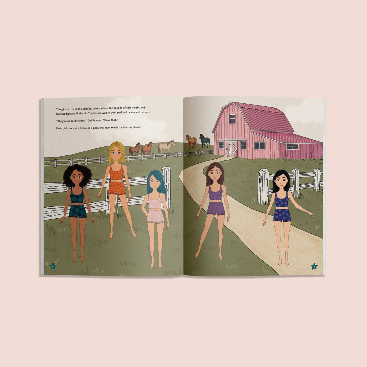 Paige Tate & Co. - My Fancy Sticker Storybook: Horses & Ponies