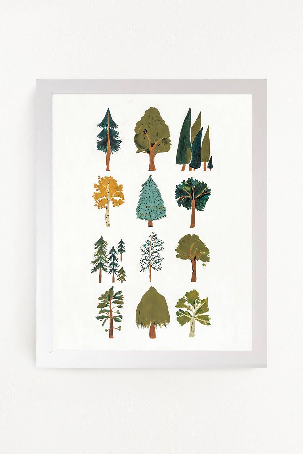 Clementine Kids - Forest Trees Art Print