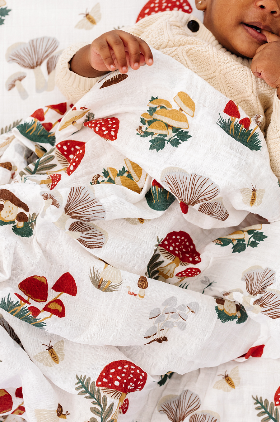 Clementine Kids - Mushroom Swaddle