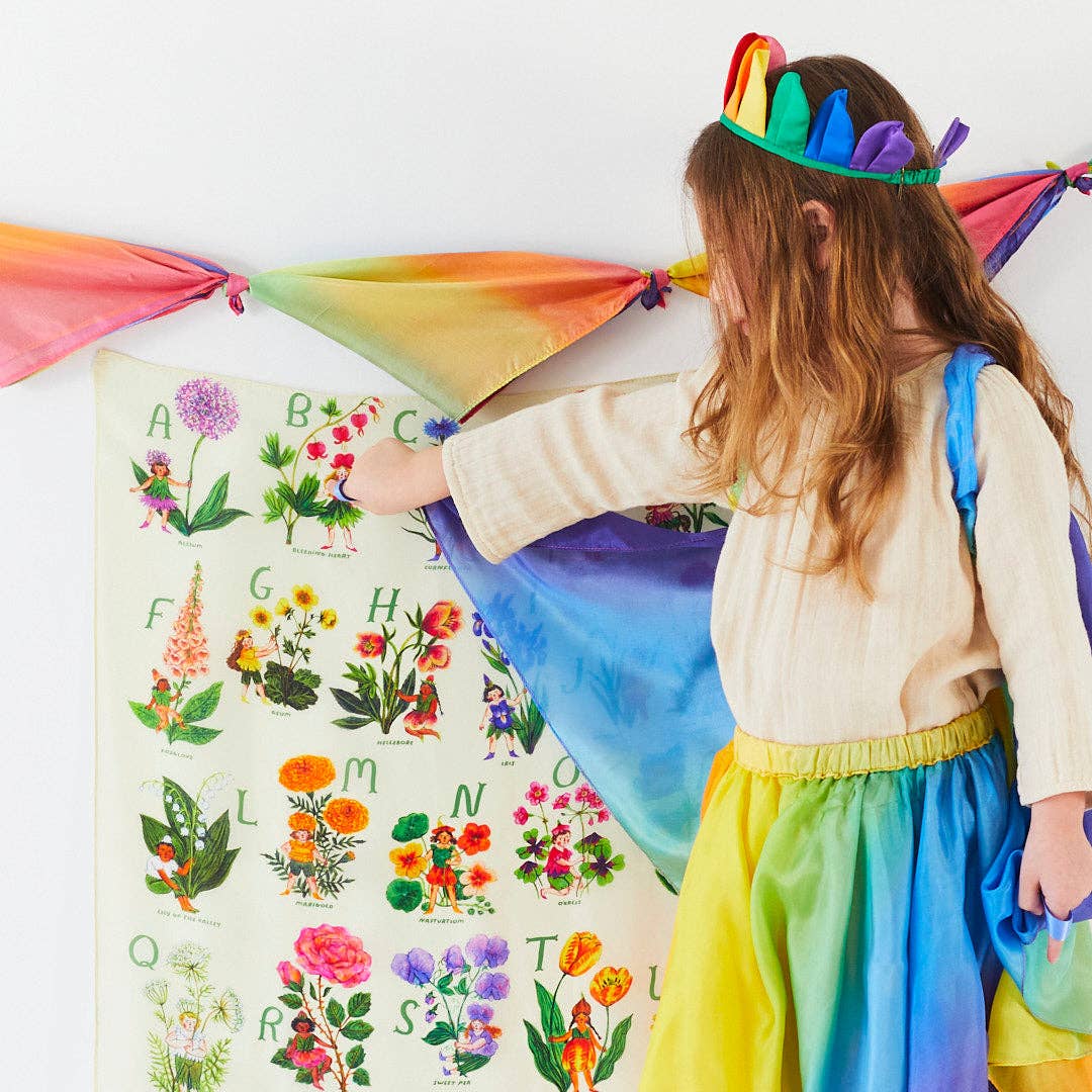 Sarah’s Silks - Fairy ABC Playsilk