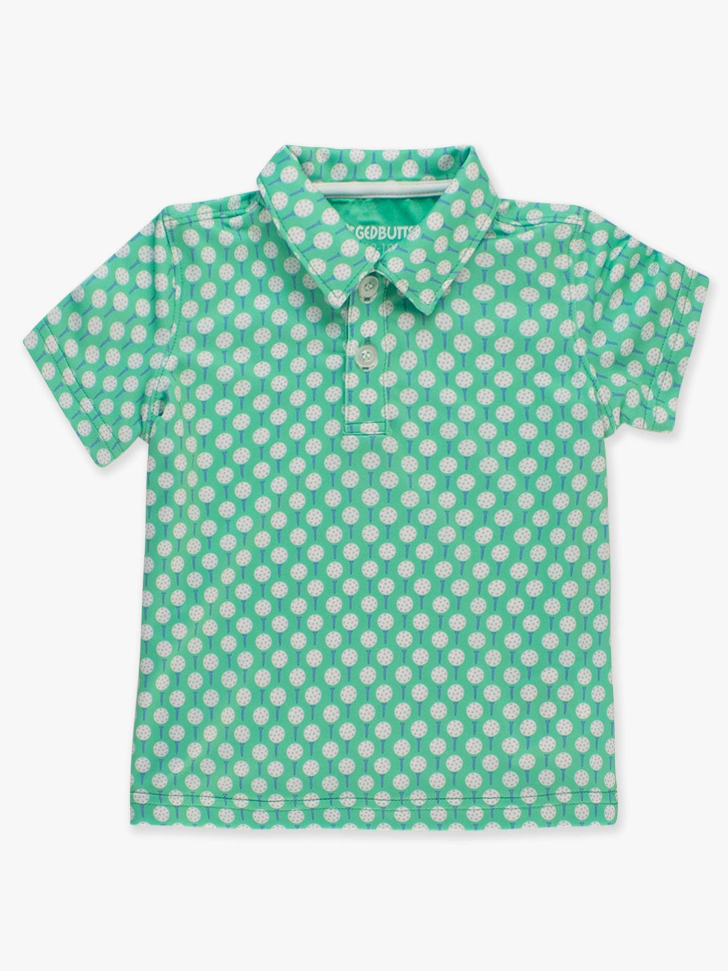Tiny Tee Time Golf Knit SS Polo