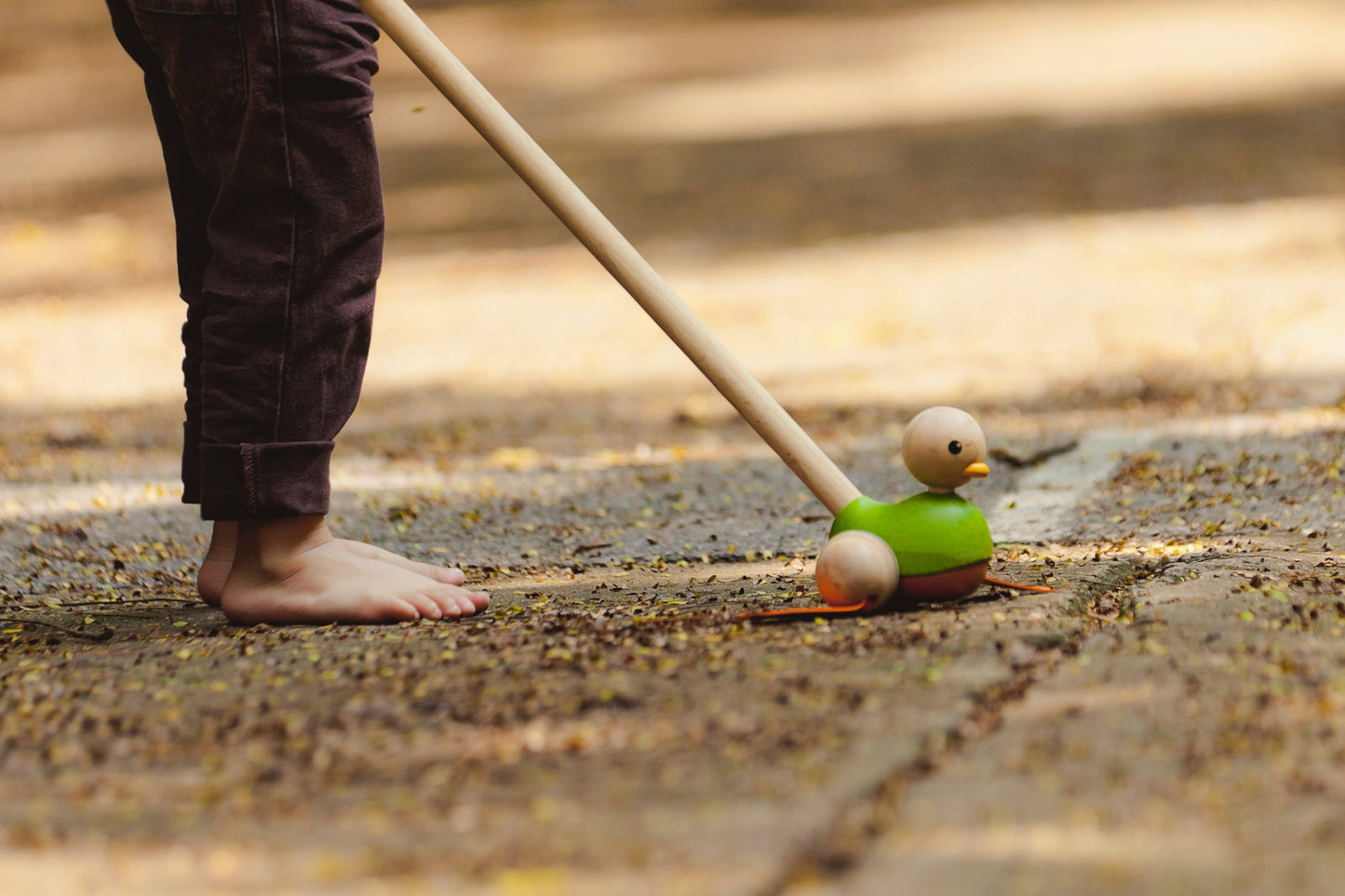 PlanToys - Push Along Duck