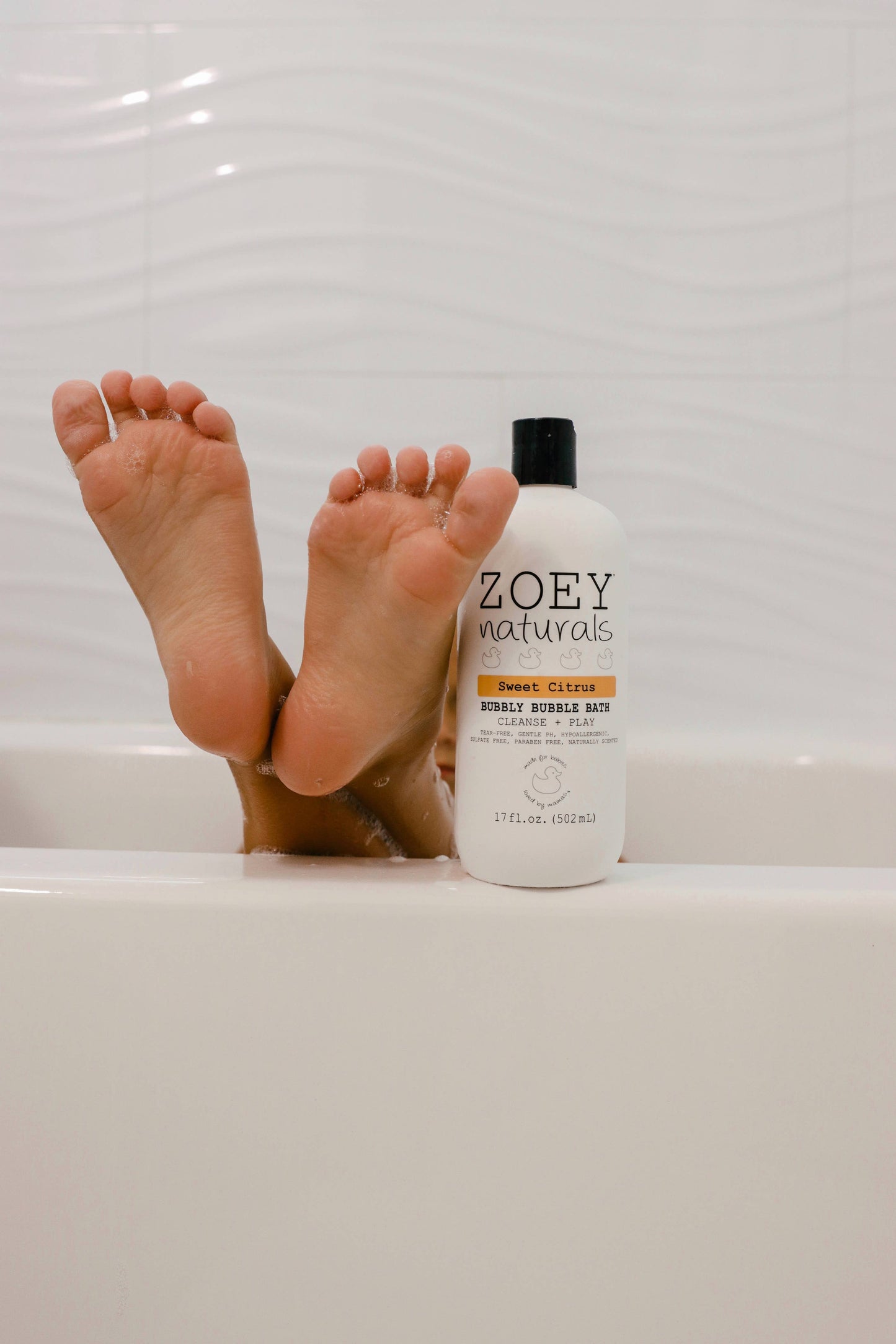 Zoey Naturals - Sweet Citrus Bubbly Bubble Bath - 17oz