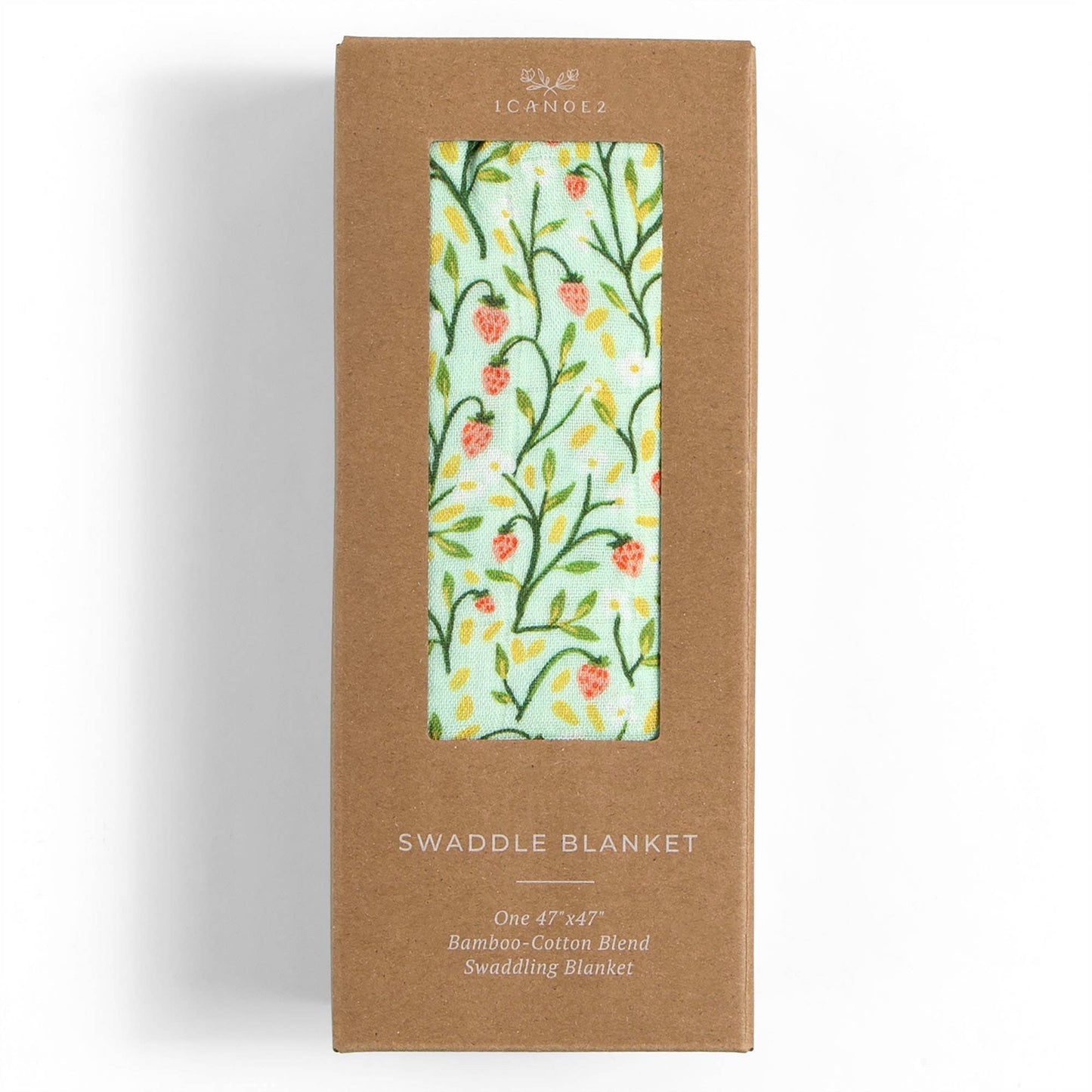 Strawberry Meadow Baby Swaddle