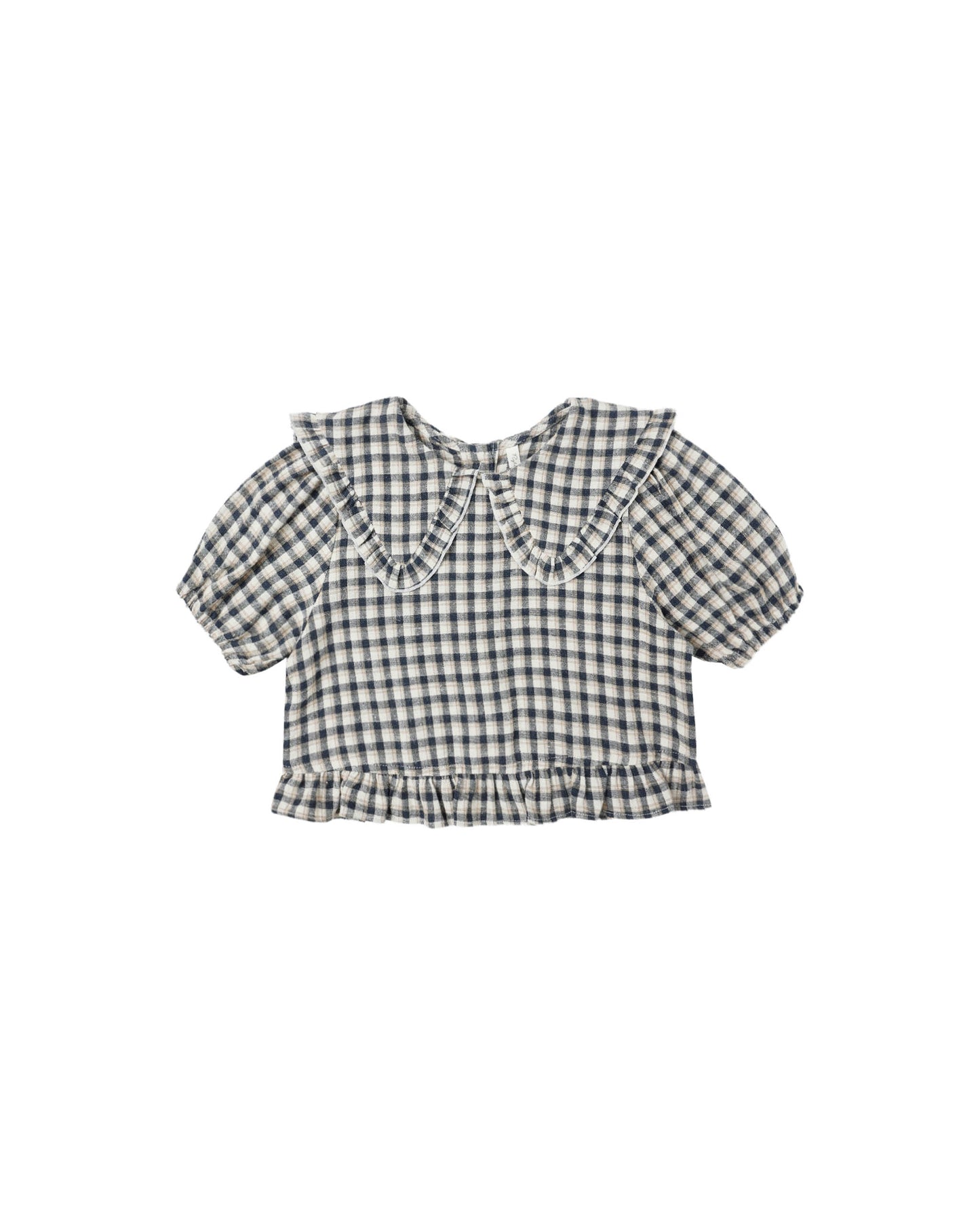 Prairie Blouse||Navy Check