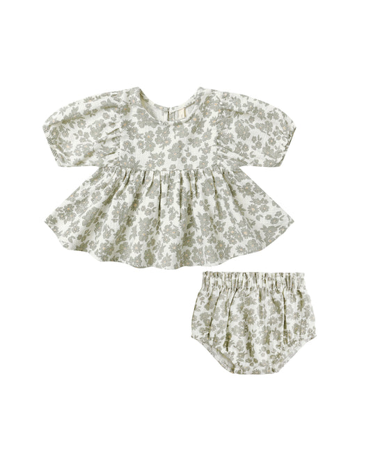 Francy Set||Green Floral