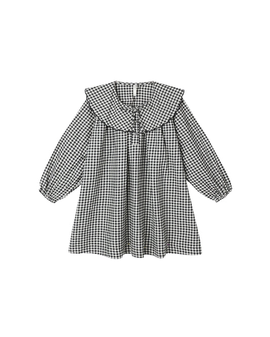 Mini Dress||Black Gingham