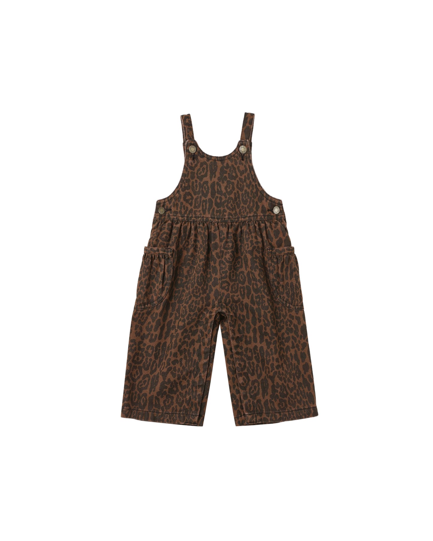 Wide Leg Overall||Leopard