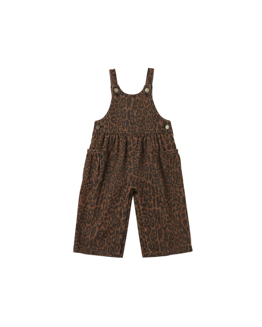 Wide Leg Overall||Leopard