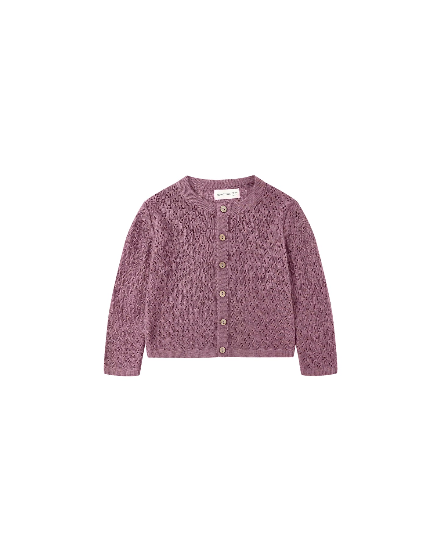 Knit Cardigan||Mulberry