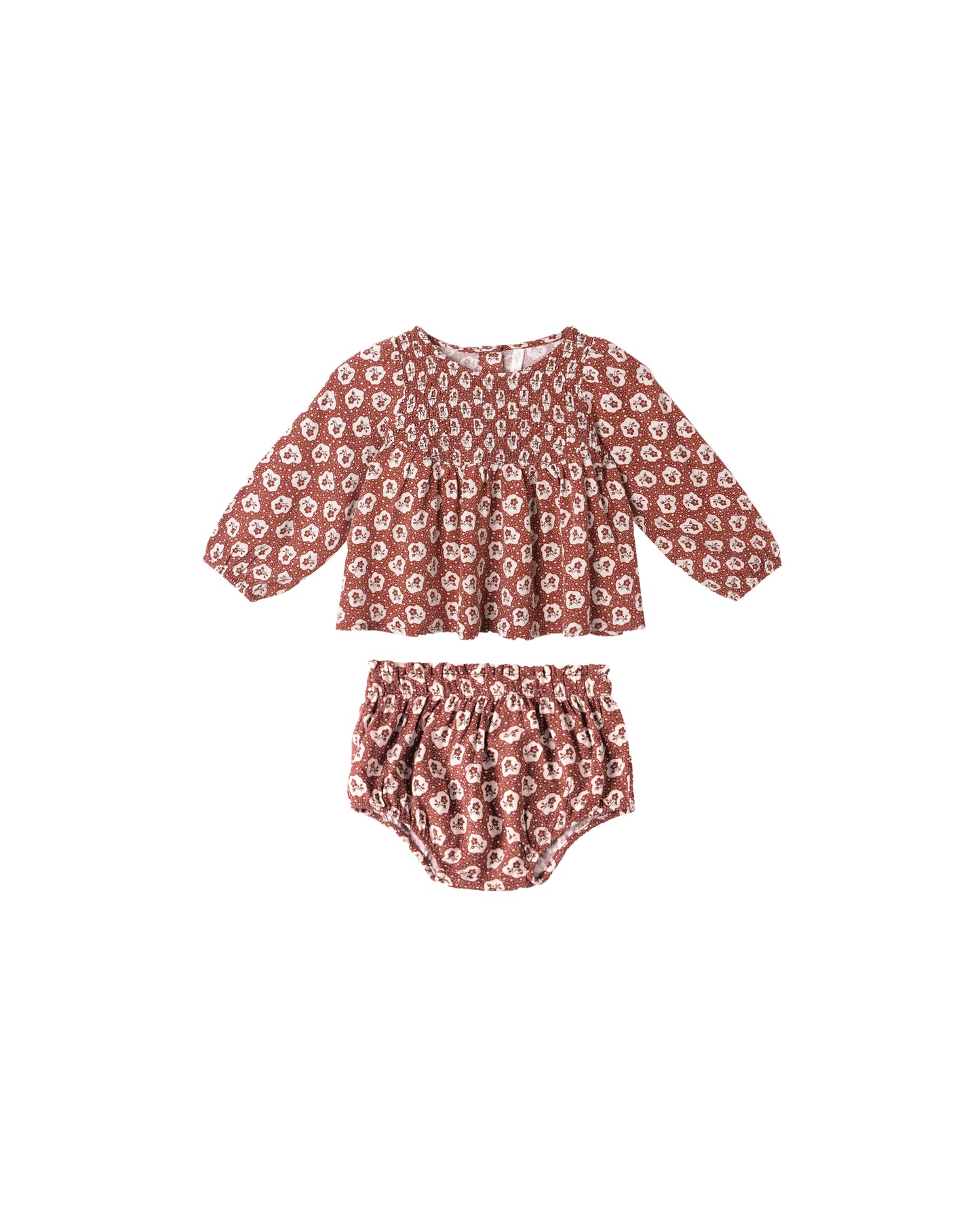 Sophia Top+Bloomer Set||Ruby