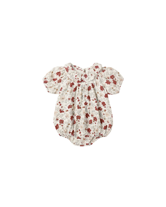 Lulu Romper||Holiday Floral