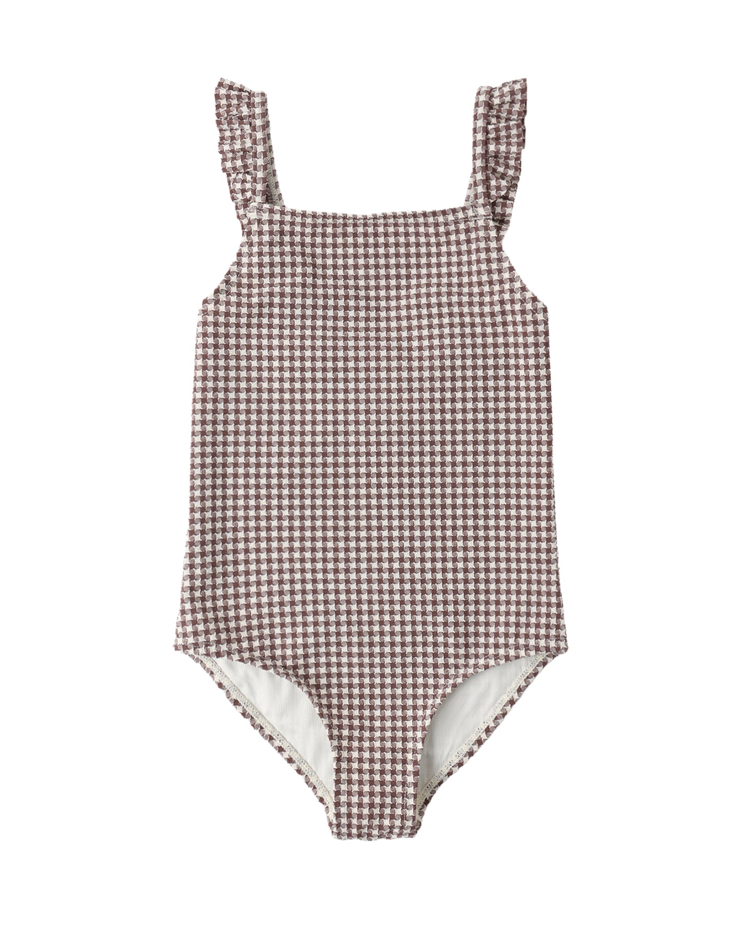 Positano OP Chocolate Houndstooth
